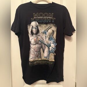 Moon Knight Graphic T-Shirt - Black